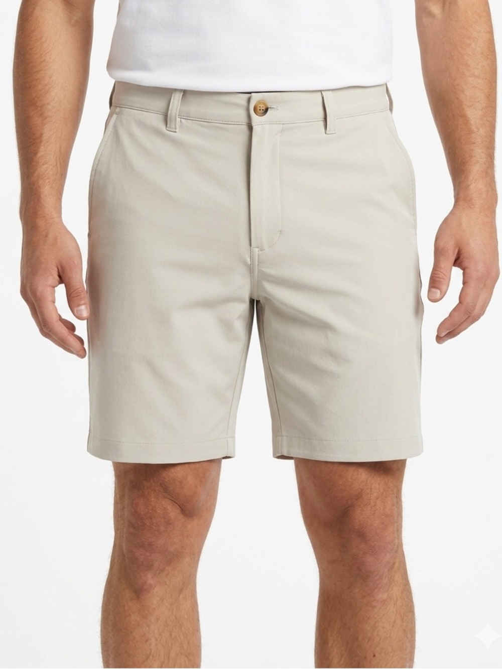 Vineyard Vines Men’s Golf Shorts Flat Front Performance Khaki 34
